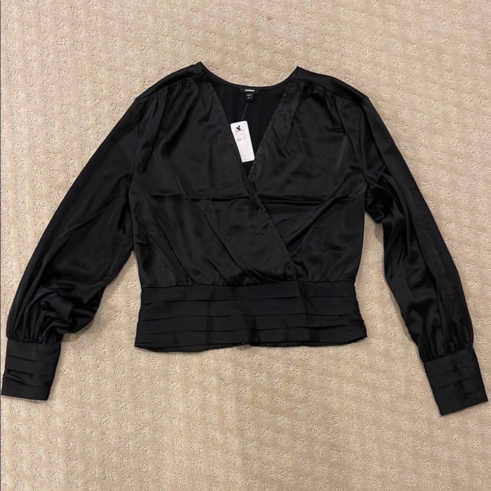 Express Black Women's Top
